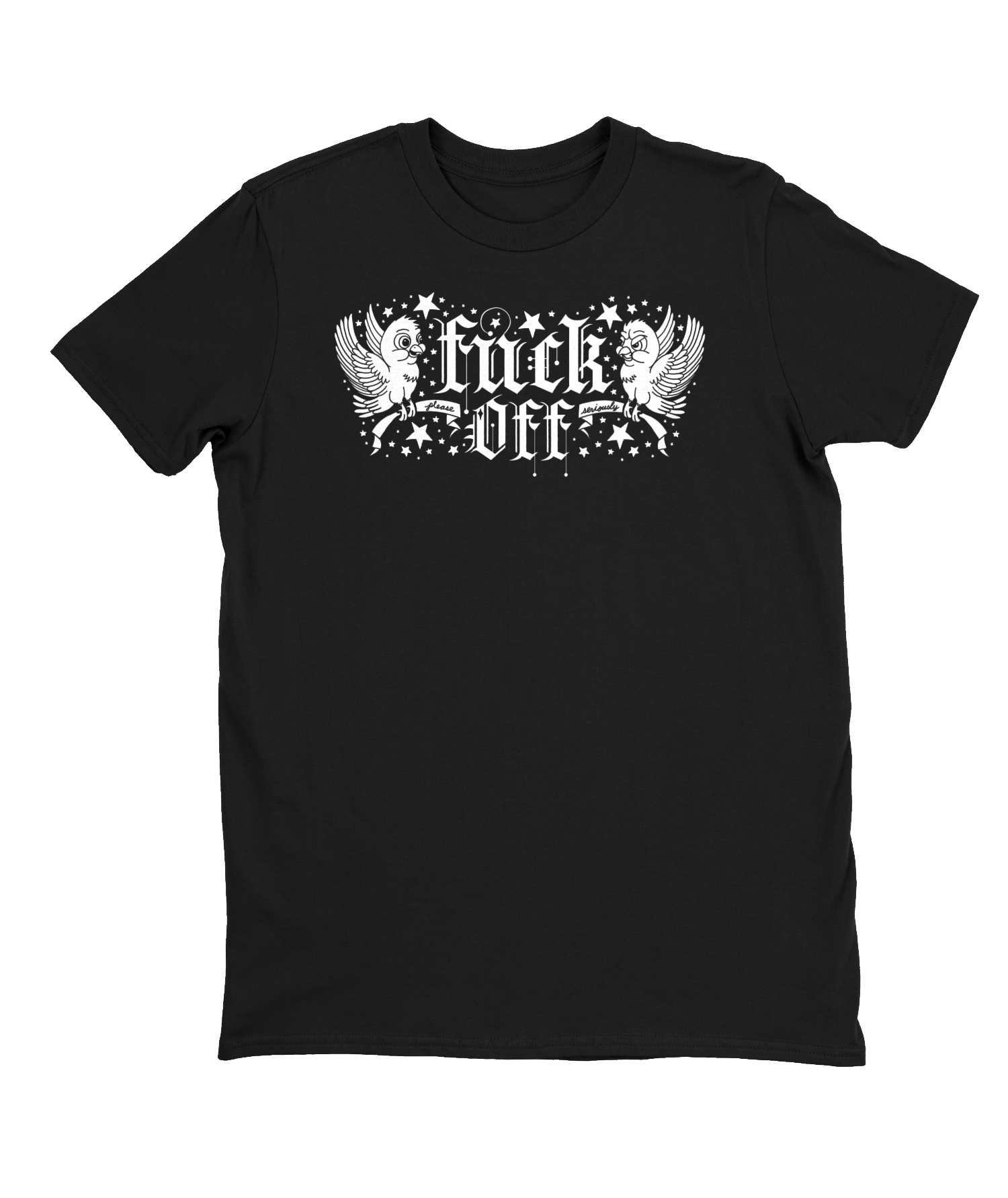 Fuck Off T-shirt Mens Fitted Tee