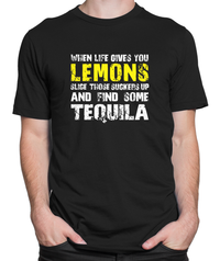 Find Some Tequila T-shirt Mens Fitted Tee