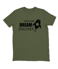 Explore, Dream, Discover T-shirt Mens Fitted Tee