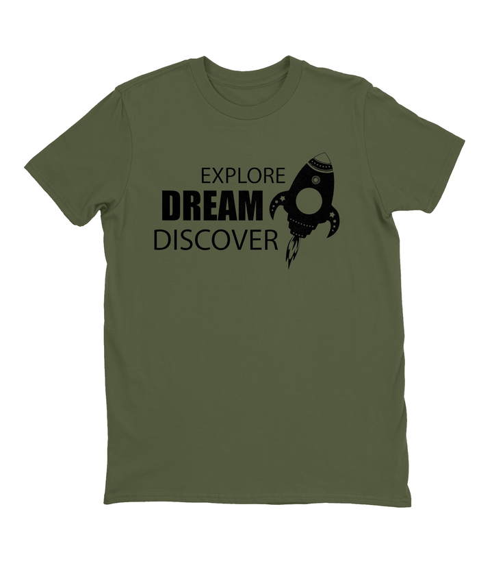 Explore, Dream, Discover T-shirt Mens Fitted Tee