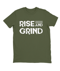 Rise and Grind T-shirt Mens Fitted Tee