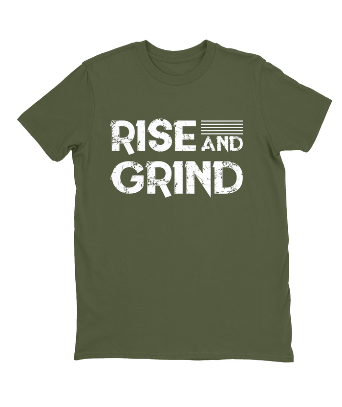 Rise and Grind T-shirt Mens Fitted Tee