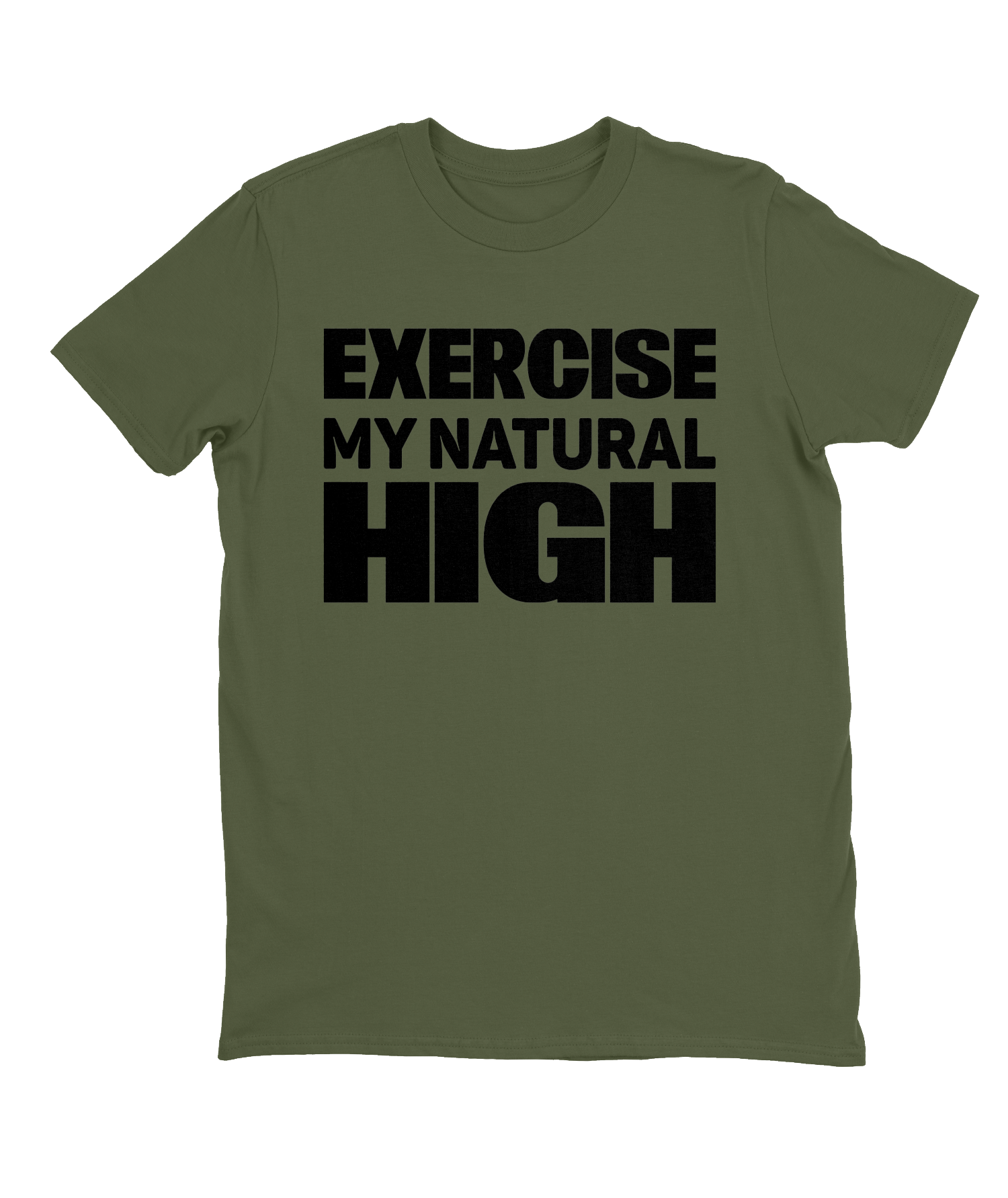 Exercise High T-shirt Mens Fitted Tee