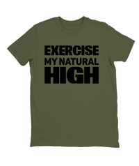 Exercise High T-shirt Mens Fitted Tee