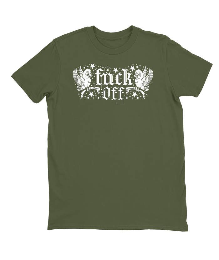 Fuck Off T-shirt Mens Fitted Tee