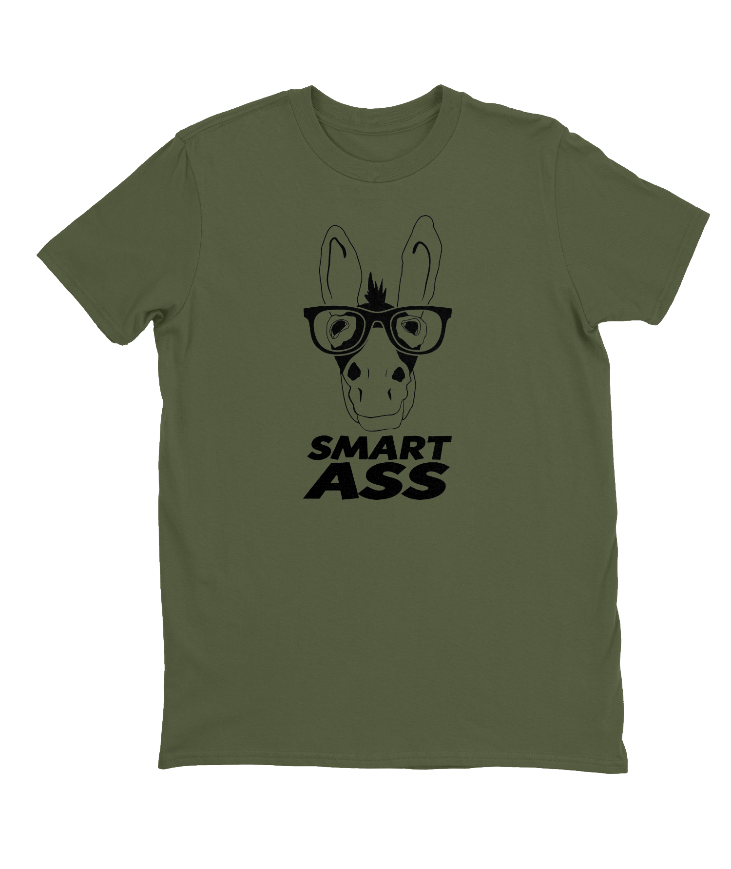 Smart Ass T-shirt Mens Fitted Tee