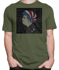 Punk Trump T-shirt Mens Fitted Tee
