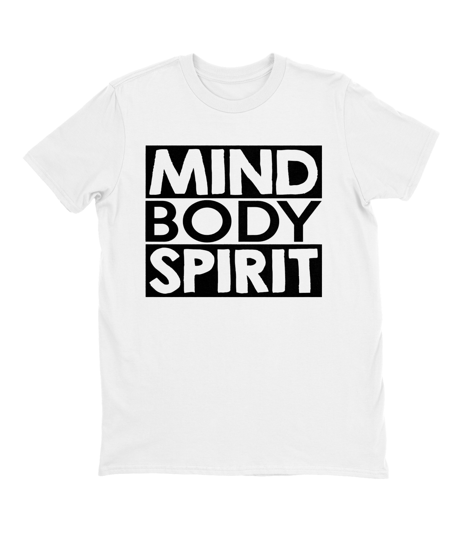 Mind Body Spirit T-shirt Mens Fitted Tee