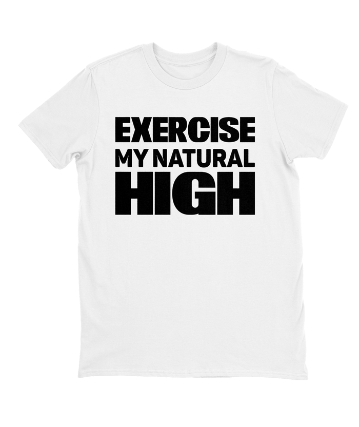 Exercise High T-shirt Mens Fitted Tee