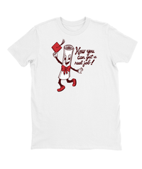 Now You Can Get A Real Job T-shirt Mens Fitted Tee