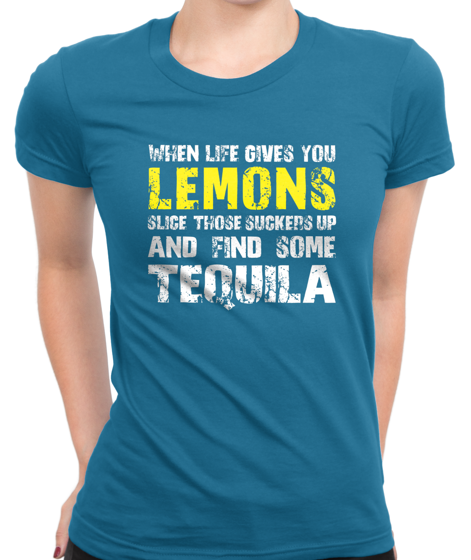 Find Some Tequila T-Shirt Womens Fitted Tee