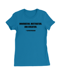 Entrepreneur T-Shirt Womens Fitted Tee
