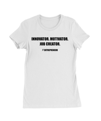 Entrepreneur T-Shirt Womens Fitted Tee