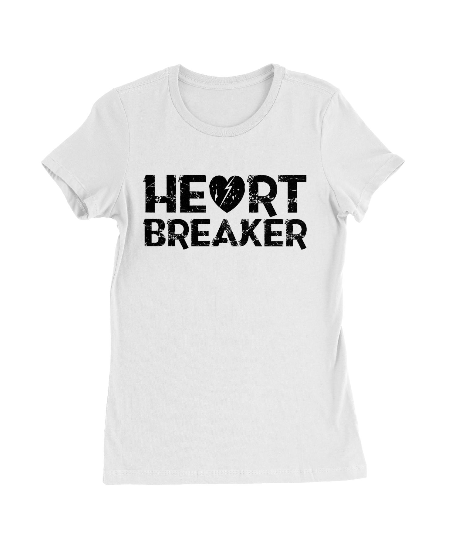 Heart Breaker T-Shirt Womens Fitted Tee