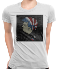 Punk Trump T-Shirt Womens Fitted Tee