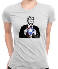 Super Trump T-Shirt Womens Fitted Tee