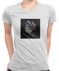 Punk Trump T-Shirt Womens Fitted Tee