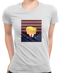 Trump T-Shirt Womens Fitted Tee